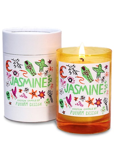 Jasmine Candle  Scented Candle  by Putnam Design