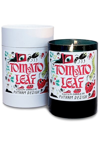 Tomato Leaf Candle  Scented Candle  by Putnam Design