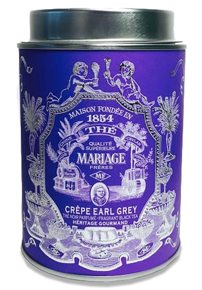 The Crepe Earl Grey - Heritage Gourmand Earl Grey Black Tea - Loose Leaf by Mariage  Freres