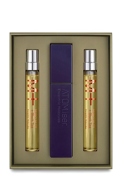 Molecule 01 + Black Tea ATOM.iser Set  Travel Set  by Escentric Molecules
