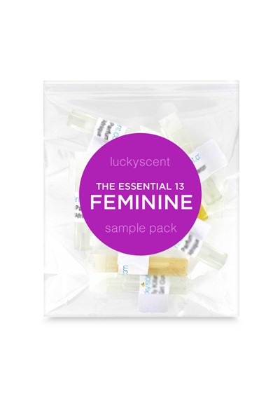 Essential 13 Sample Pack - Feminine    by Luckyscent Sample Packs