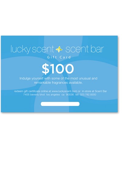 $100 Gift Card    by Luckyscent Gift Certificates