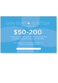 Gift Card (Mail) by Luckyscent Gift Certificates | $0