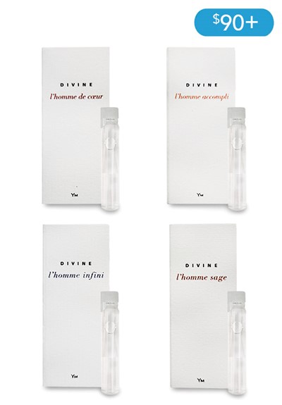 Divine - L'Homme 4 Piece Sampler    by Luckyscent Gifts With Purchase