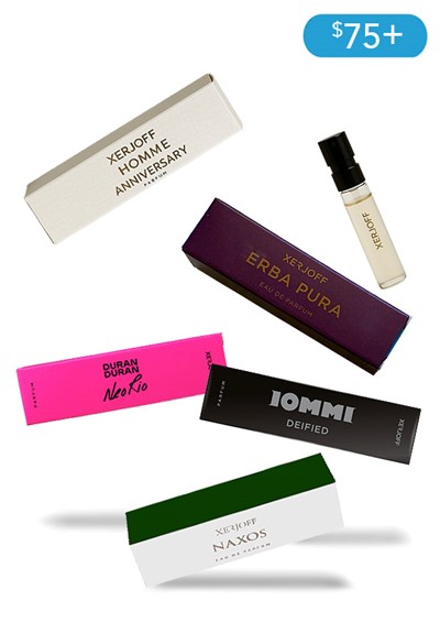 Xerjoff - 5 Piece Sampler    by Luckyscent Gifts With Purchase