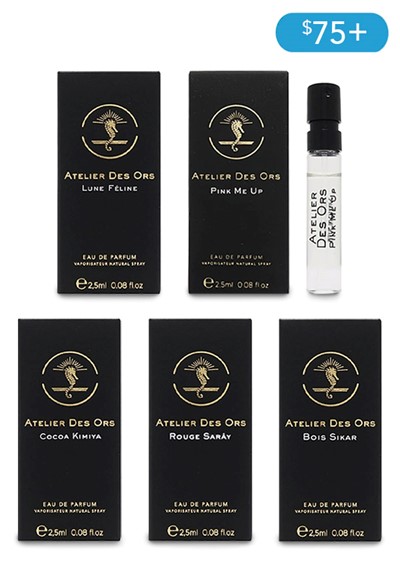 Atelier Des Ors - 5 Piece Sampler    by Luckyscent Gifts With Purchase