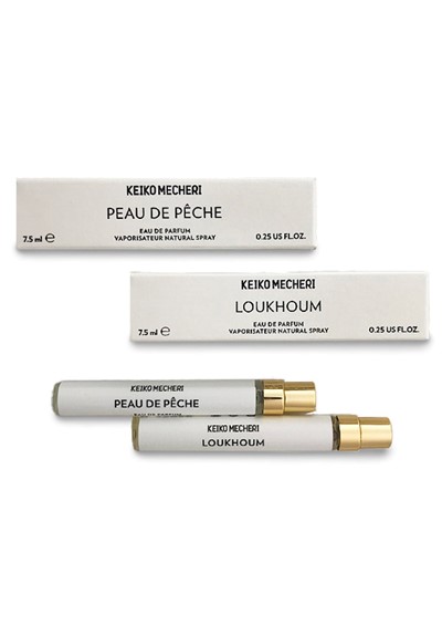 Keiko Mecheri Loukhoum and Peau de Peche mini duo    by Luckyscent Gifts With Purchase