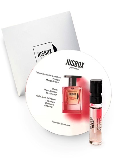 JUSBOX - Carioca Heart sample    by Luckyscent Gifts With Purchase