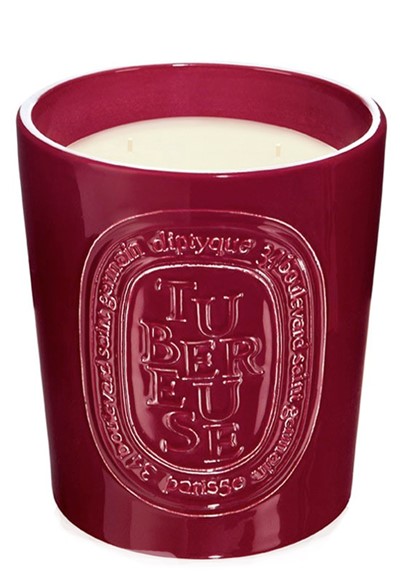 Tubereuse Large Ceramic Candle  Scented Candle  by Diptyque