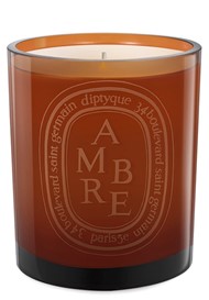 Ambre Candle (colored glass) Colored Glass Candle by Diptyque | $115