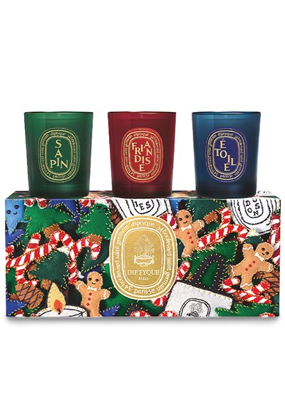 2024 Holiday Candle Votive Set  Scented Candle Gift Set  by Diptyque