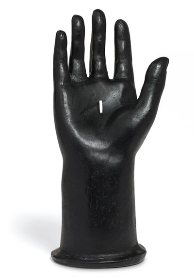 Ex Voto Wax Sculpture - Black    by Trudon