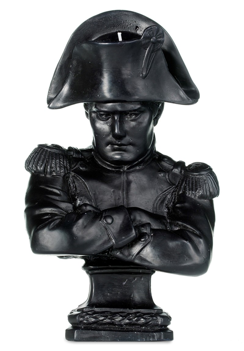 Napoleon Wax Bust - Black by Trudon | Luckyscent