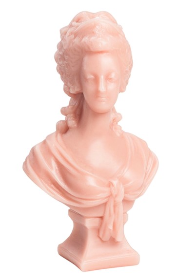 Marie Antoinette Wax Bust - Rose    by Trudon