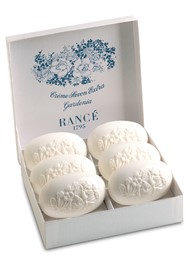 Gardenia - Box Of 6 Soaps Scented Bar Soap by Rance | $65
