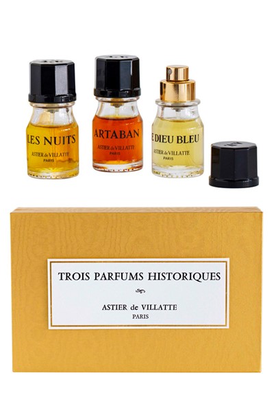 Trois Parfums Historiques  Perfume Discovery Trio  by Astier de Villatte