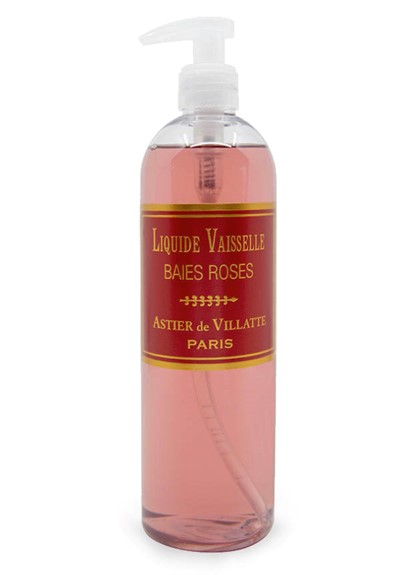 Liquide Vaisselle Dishwashing Soap - Baies Roses  Dishwashing Soap  by Astier de Villatte