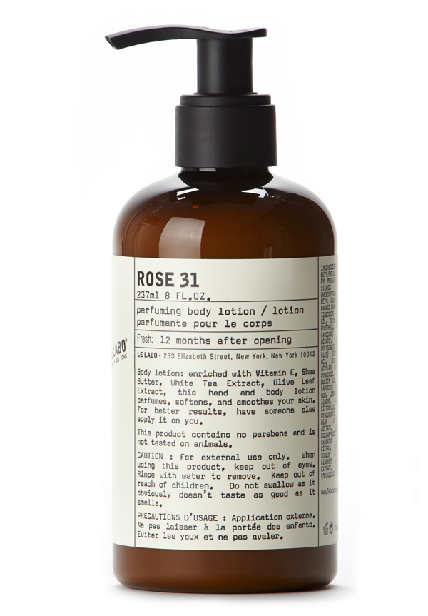 【冬バーゲン★特別送料無料！】 Rose 31 Body Lotion by Le Labo Body Care | Luckyscent ボディローション