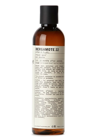 Bergamote 22 Shower Gel    by Le Labo Body Care