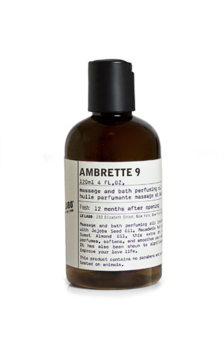 Ambrette 9 Massage and Bath Oil by Le Labo Body Care | Luckyscent