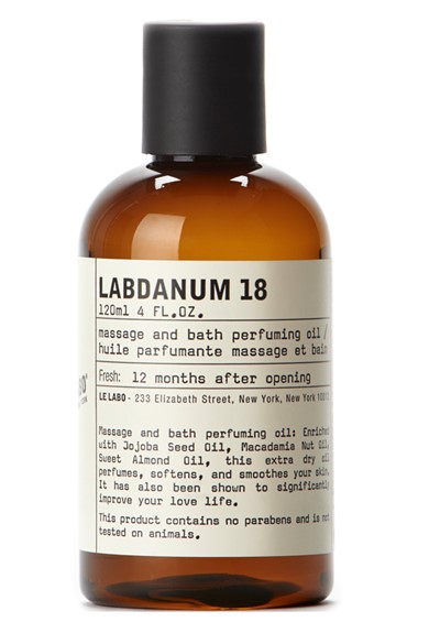 Labdanum 18 Massage and Bath Oil    by Le Labo Body Care