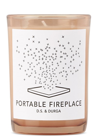 Portable Fireplace  Scented Candle  by D.S. and Durga