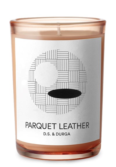 Parquet Leather  Scented Candle  by D.S. and Durga
