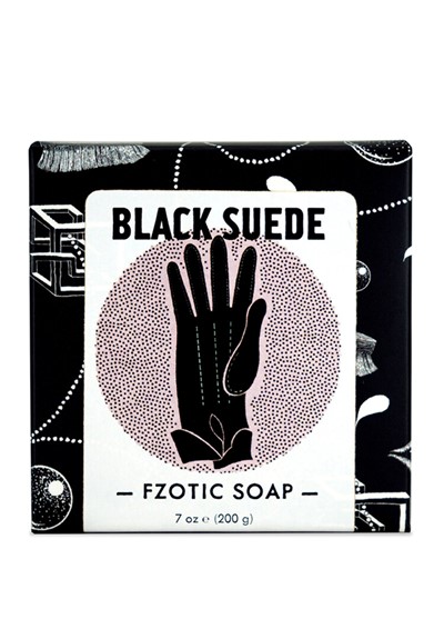 Black Suede  Bar Soap  by Fzotic