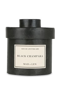 Black Champaka Apothicaire Petite Scented Candle by Mad et Len | $145
