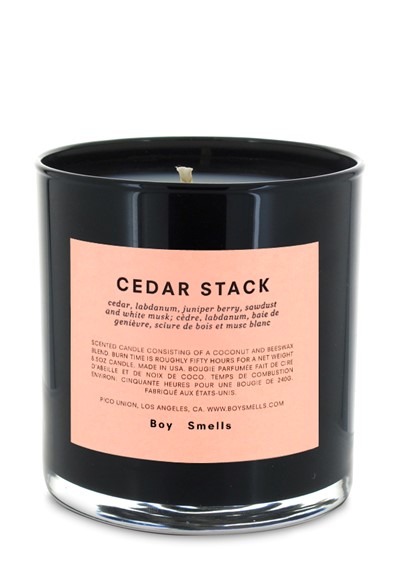 Cedar Stack  Scented Candle  by Boy Smells