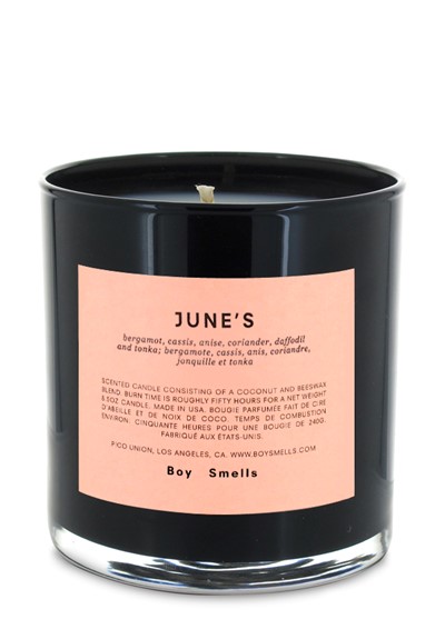 June's  Scented Candle  by Boy Smells