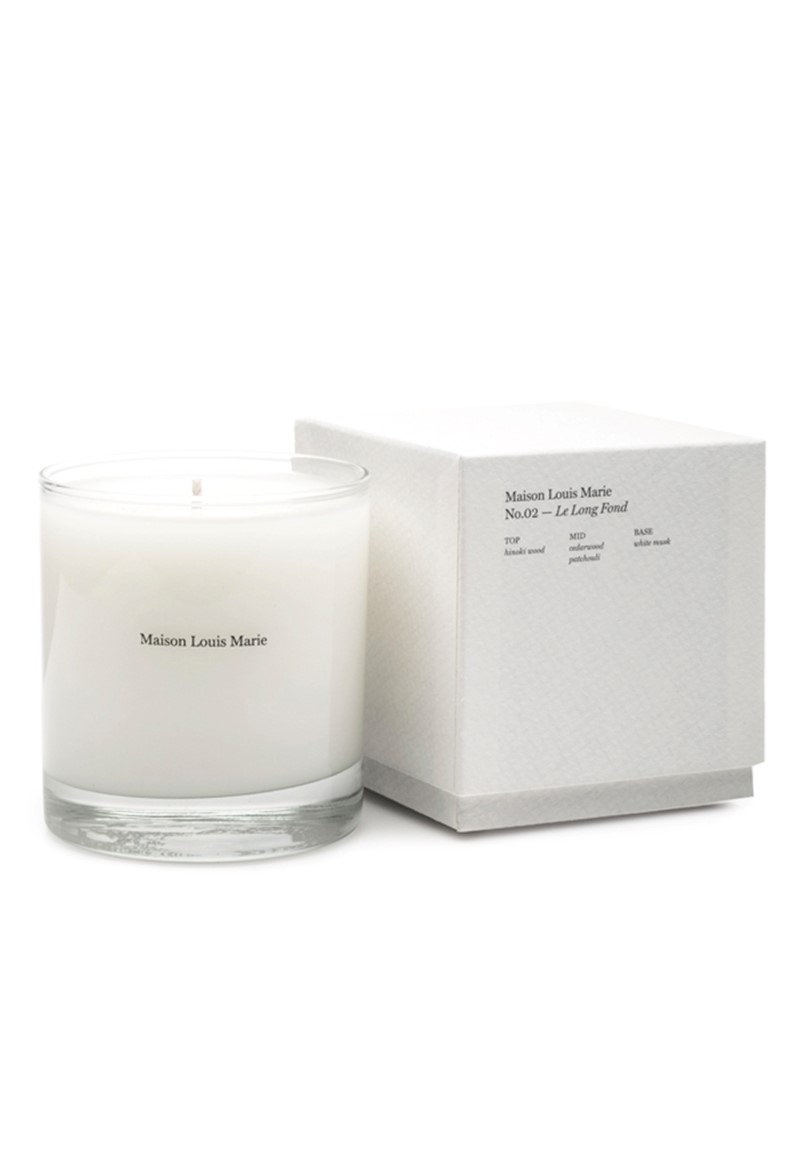 No.02 Le Long Fond Candle Soy Blend Candle by Maison Louis Marie ...