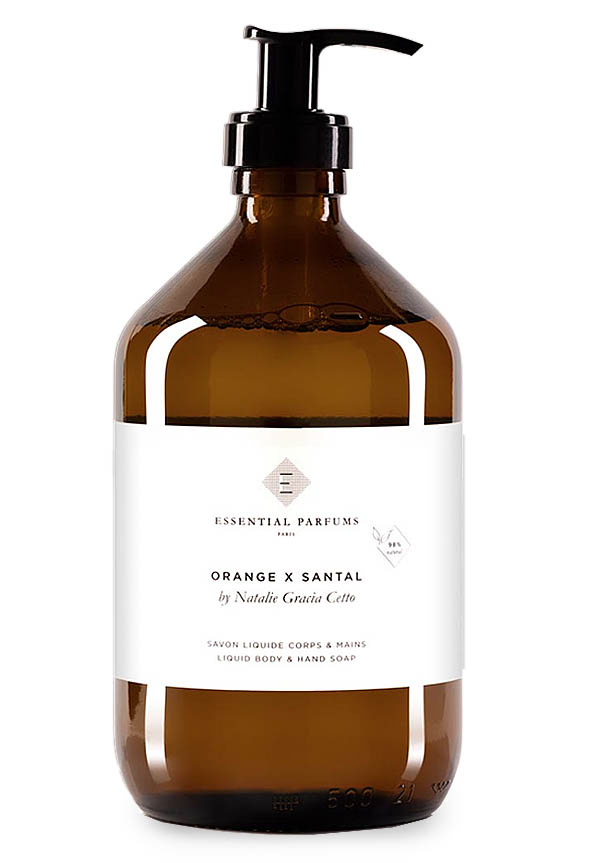 Essential Parfums Orange X Santal Liquid Soap Hand & Body Wash