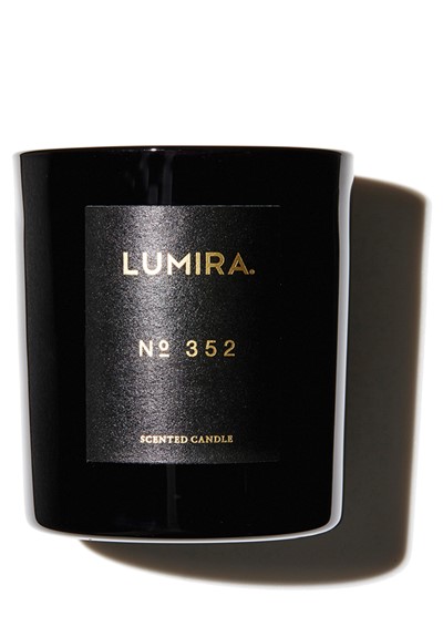 No. 352 - Leather and Cedar  Scented Candle  by Lumira