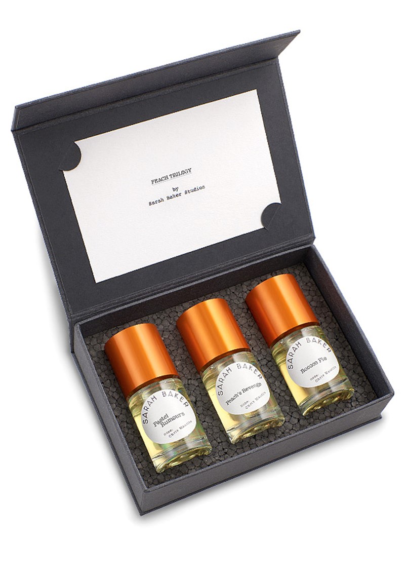 The Peach Trilogy Perfume Set by Sarah Baker | Luckyscent