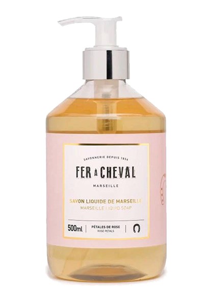 Liquid Soap - Rose Petals  Liquid Hand Soap  by Fer a Cheval