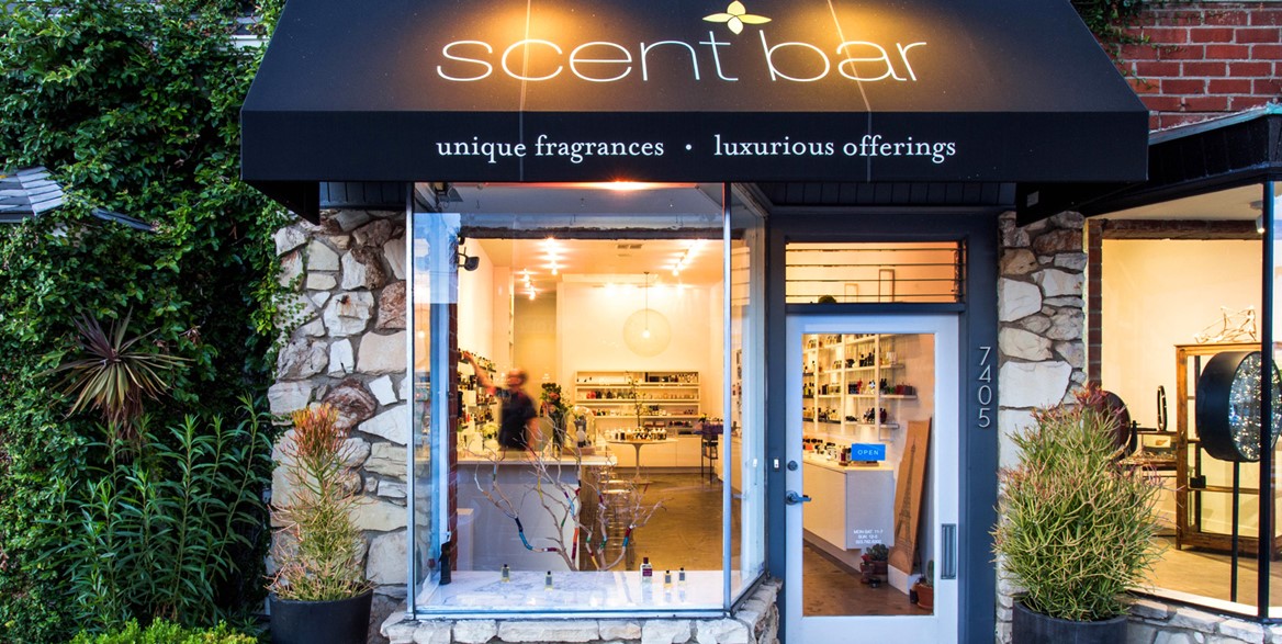 Scent Bar Hollywood Outside Evening